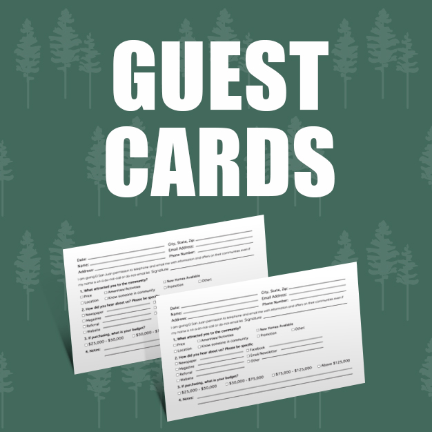 guest card